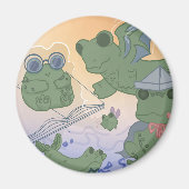 Imagination Frog Magnet マグネット (正面)