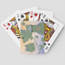 Imagination Frog Playing Cards