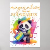 Imagination Has No Boundaries — Kids’ Room Poster ポスター (正面)