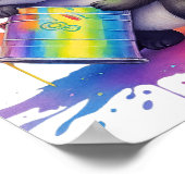 Imagination Has No Boundaries — Kids’ Room Poster ポスター (角)