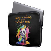 Imagination Has No Boundaries — Laptop Cases ラップトップスリーブ (正面左)