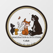 IMAGINATION & INTUITION Collide 窓用ステッカー ウィンドウサイン (シート)