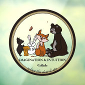 IMAGINATION & INTUITION Collide 窓用ステッカー ウィンドウサイン (シート3)