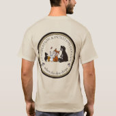 Imagination & Intuition Collide mens T-Shirt Tシャツ (裏面)