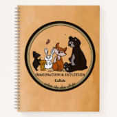 IMAGINATION & INTUITION Collide Notebook ノートブック (正面)