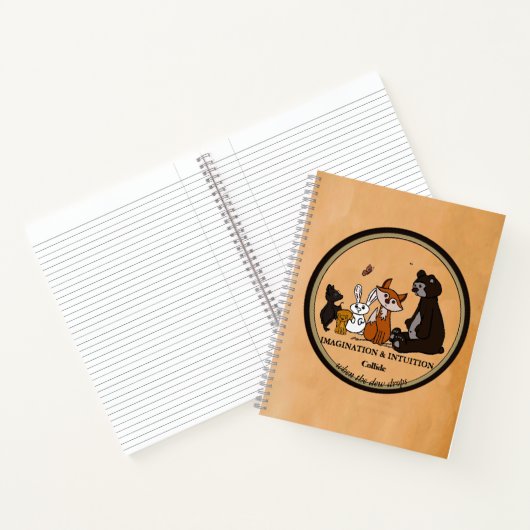 IMAGINATION & INTUITION Collide Notebook ノートブック (内部)