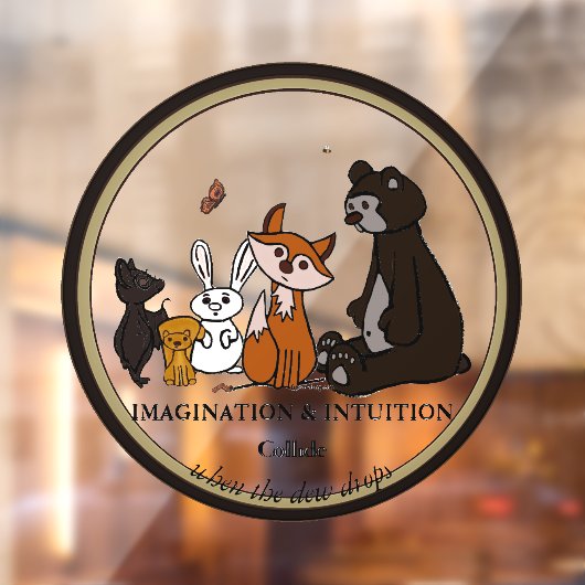 IMAGINATION & INTUITION Collide Window Cling ウィンドウサイン (シート2)