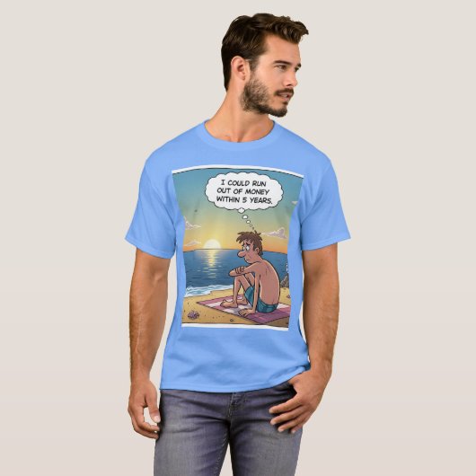 Imagination makes us suffer tシャツ (正面フル)