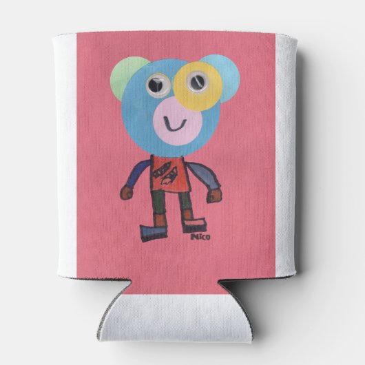 Imagination Man - Kids Art for CHOC 缶クーラー (裏面)