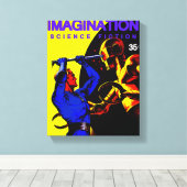 IMAGINATION: Science Fictionキャンバス印刷 キャンバスプリント (インサイチュ (ウッドフロア))