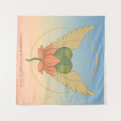 Imagine a World Held in Love Tapestry タペストリー (正面(横))