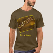 Imagine Fantasy Moon Inspirational  Tシャツ (正面)