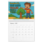 Imagine If… Kids’ Creative Imagination Calendar カレンダー (2月 2027)