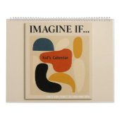 Imagine If… Kids’ Creative Imagination Calendar カレンダー (カバー)