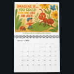 Imagine If… Kids’ Creative Imagination Calendar カレンダー<br><div class="desc">Spark your child’s curiosity all year long! The Imagine If… Kids’ Creative Imagination Calendar is more than just a way to keep track of the days—it’s a journey into twelve exciting “what if” worlds designed to inspire wonder, laughter, and big dreams. Each month features a playful illustration that encourages children...</div>