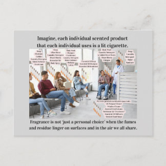 Imagine If Scented Products Were Lit Cigarettes ポストカード