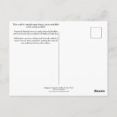 Imagine If Scented Products Were Lit Cigarettes ポストカード (裏面)