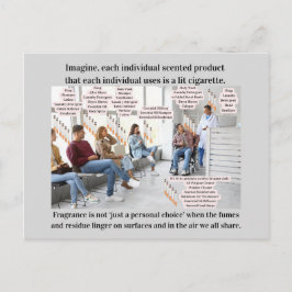 Imagine If Scented Products Were Lit Cigarettes ポストカード