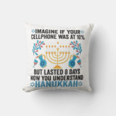 Imagine If Your Cell Phone Was At 10% But Lasted 8 クッション (正面)