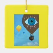 Imagine Love, Hot Air Balloons, Ornaments セラミックオーナメント (裏面)