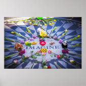 Imagine Strawberry Fields NYC ポスター (正面)