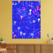 Imagine the Stars キャンバスプリント (インサイチュ (リビング))