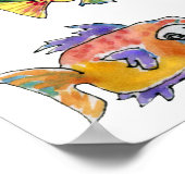 ImaginOCEANマンガフィッシュアート ポスター (角)