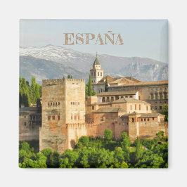 imán Alhambra de Granada en España - Spain マグネット