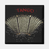 Imán Bandoneón Tango マグネット (正面)