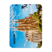 Imán Barcelona Sagrada Família マグネット (縦)