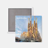 IMAN BARCELONA SAGRADA FAMILIA マグネット (正面/裏面)