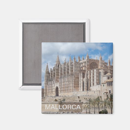 imán catedral de Palma de Mallorca マグネット (正面/裏面)
