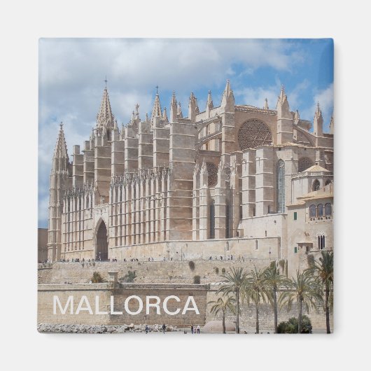 imán catedral de Palma de Mallorca マグネット (正面)