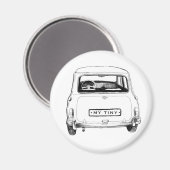 Imán Coche inglés clásico マグネット (正面/裏面)