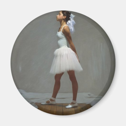 Iman con Bailarina inspirada por Degas マグネット (正面)