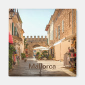 imán de Alcudia en la isla de Mallorca マグネット (正面)