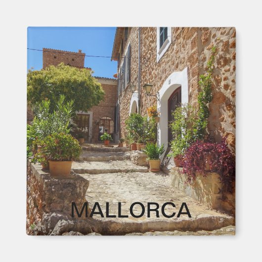 imán de Fornalutx en la isla de Mallorca マグネット (正面)