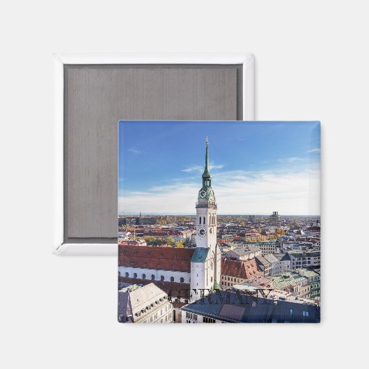imán de la ciudad de Munich en Alemania マグネット (正面/裏面)