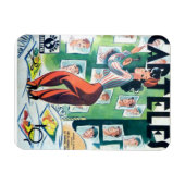 Iman de Nevera Revistas Cubanas Vintage マグネット (横)