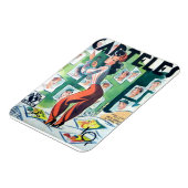 Iman de Nevera Revistas Cubanas Vintage マグネット (左側)