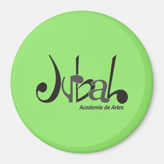 Imán Decorativo con Logo – Jubal Academia de Artes マグネット (正面)