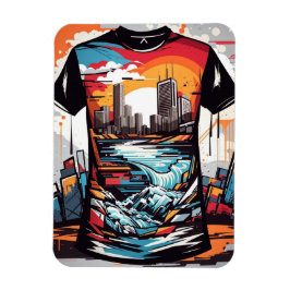 Imán flexible, Nueva York, graffiti マグネット