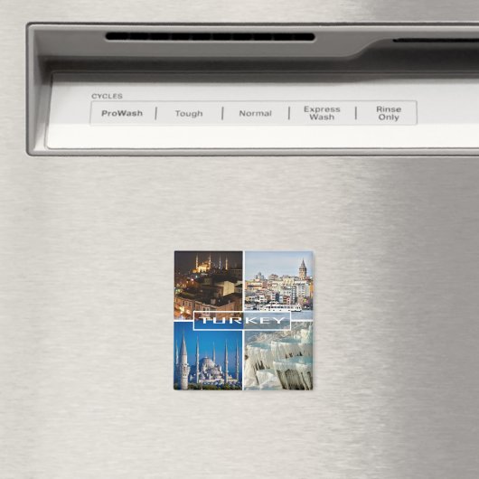 imán fotomontaje de Turquía - Turkey マグネット (インサイチュ (食洗機))