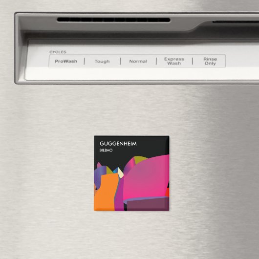 Imán Guggenheim Bilbao マグネット (インサイチュ (食洗機))