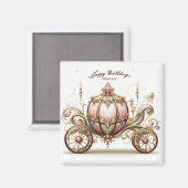 Imán Happy Birthday  マグネット (正面/裏面)