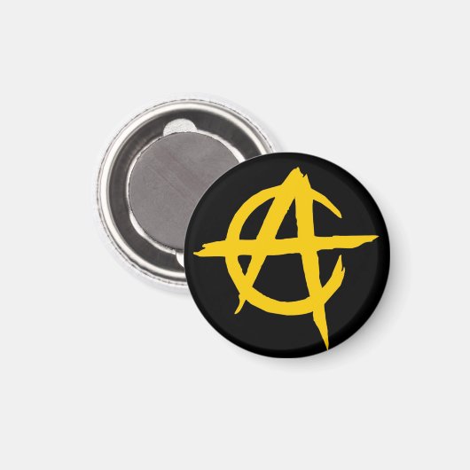 Imán Logo Ancap Libertario - M1 マグネット (正面/裏面)
