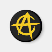 Imán Logo Ancap Libertario - M1 マグネット (正面)
