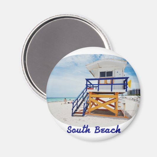 Iman Miami South Beach Tower Patrol マグネット (正面/裏面)