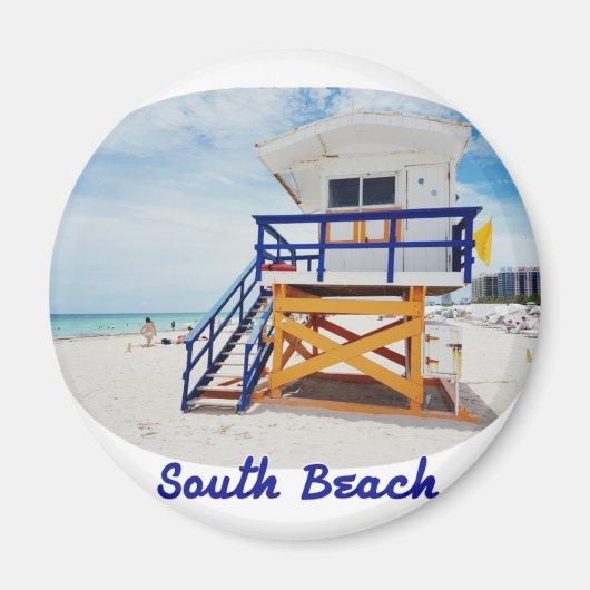 Iman Miami South Beach Tower Patrol マグネット (正面)