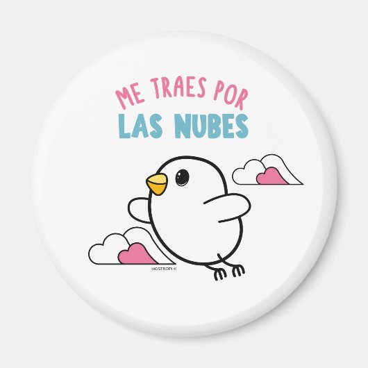 Imán Mostropi│ Me traes por las nubes マグネット (正面)